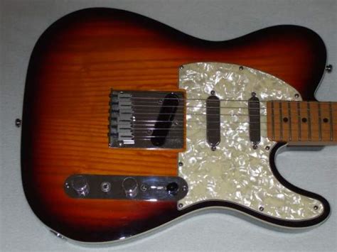 Fender Telecaster USA Deluxe Plus 1998 Antique Burst 3 GOLD LACE ...