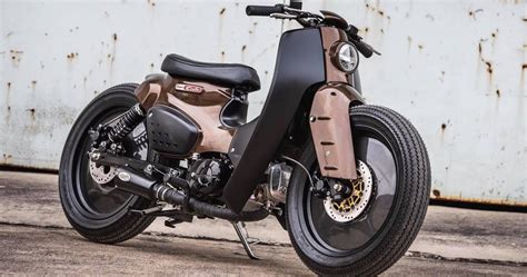 K-Speed Transforms Humble Honda Super Cub Into A Cafe Racer | Carscoops