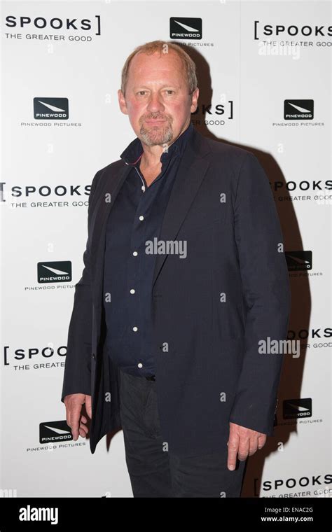 London, UK. 30 April 2015. Pictured: actor Peter Firth. Spooks stars ...