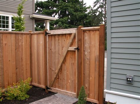 How To Build Wooden Privacy Fence Gate - Image to u