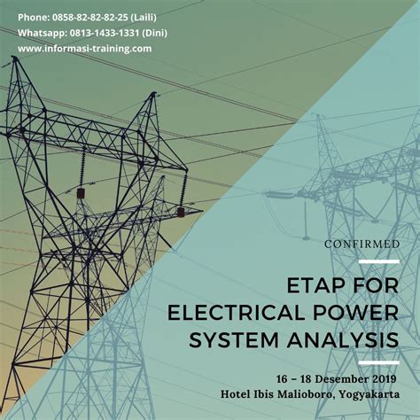 ETAP FOR ELECTRICAL POWER SYSTEM ANALYSIS – Available Online