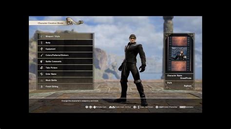 Dread Pirate Roberts (Wesley) Creation Guide Soulcalibur 6 - YouTube