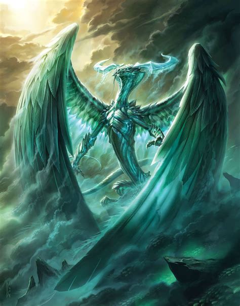 Ugin, the Spirit Dragon MtG Art from Fate Reforged Set by Raymond ...