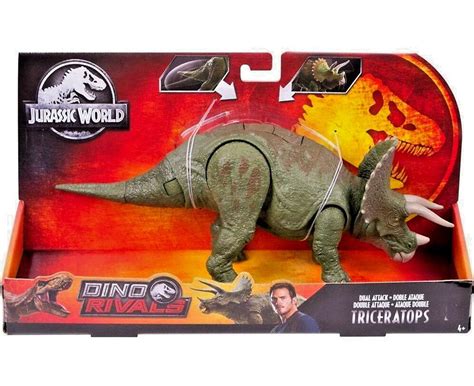 Jurassic World Fallen Kingdom Dino Rivals Triceratops Action Figure ...