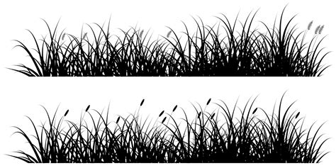 Black Grass Vector Art, Icons, and Graphics for Free Download