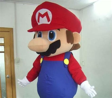 Mario Mascot Costume - Hollywood Costumes