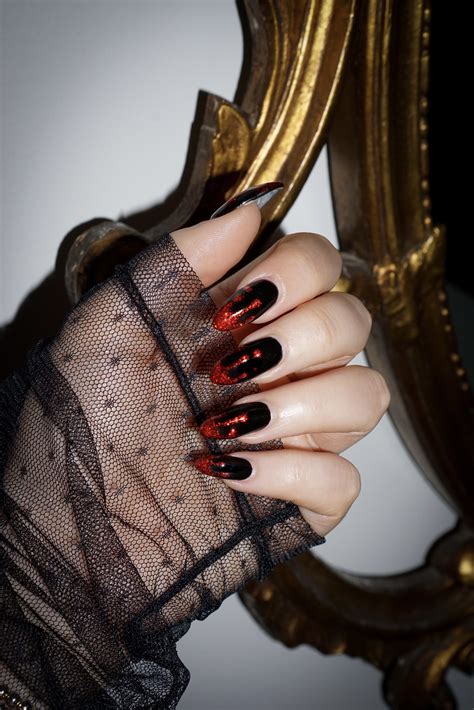 Manicure of the Month: Halloween Blood Drip Nails - living after midnite