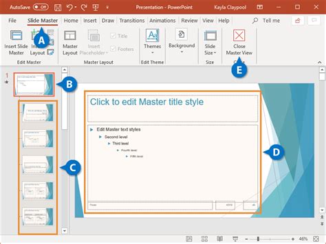 Slide master powerpoint - seodeseonm