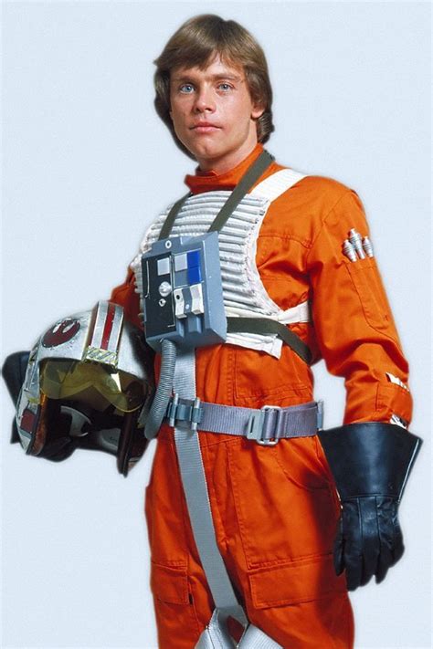 Luke Skywalker promo shot in X-Wing pilot outfit. | Classic star wars ...