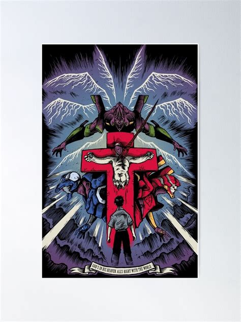 Evangelion Poster - The Revelation Poster | Evangelion Merch