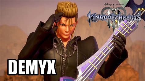 KINGDOM HEARTS 3 (English) - Demyx | All Cutscenes - YouTube