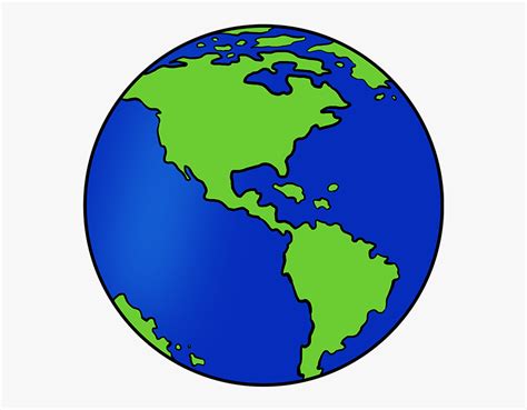 How To Draw Earth - Simple Easy Earth Drawing , Free Transparent ...