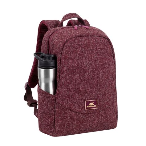 Laptop backpacks: 7923 burgundy red Laptop backpack 13.3"