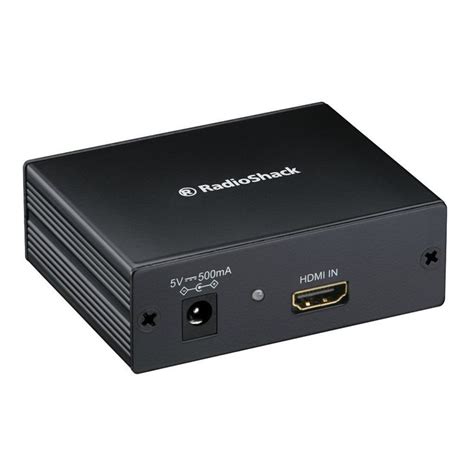 RadioShack HDMI to RF Coaxial Converter | Hdmi, Converter, Hdmi extender