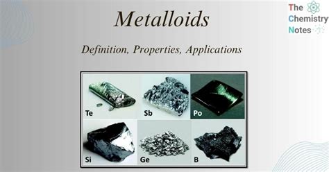 Metalloids: Definition, Properties, Uses, and Applications