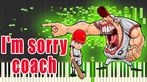 I'm sorry coach but it's MIDI (Auditory Illusion) | I'm sorry coach ...