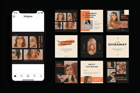 Instagram Template Aesthetic on Behance