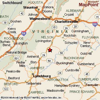 Where is Arrington, Virginia? see area map & more