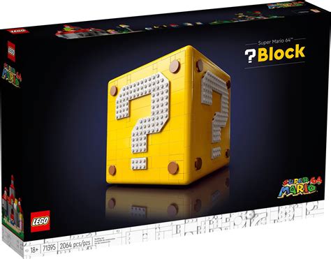 Question Mark Block (71395) of LEGO Super Mario 64 was officially re ...