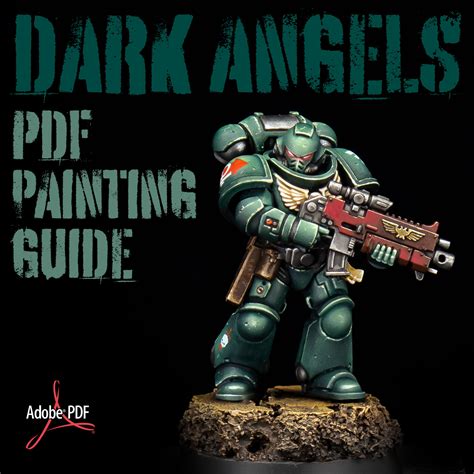 How to Paint Dark Angels PDF Painting Guide - The Mighty Brush