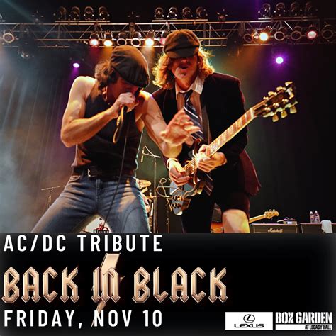 AC/DC Tribute: Back in Black | Legacy Hall