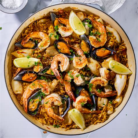 Seafood Paella - Simply Delicious