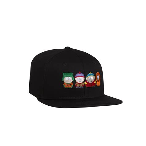 HUF x South Park Strapback Hat, Black in 2021 | South park, Strapback ...