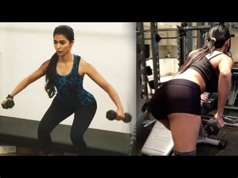 Pooja Hegde Gym Workout | Pooja Hegde | Hot Workouts | Rare video - YouTube