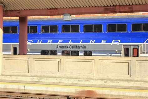 Amtrak surfliner editorial image. Image of tourism, freight - 188346170