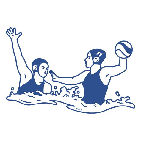 Waterpolo Sport Players Game. Vector art illustration 21671710 Vector ...