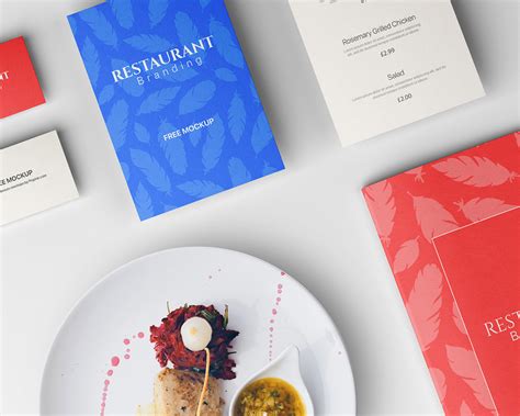 Free Restaurant Branding Mockup :: Behance