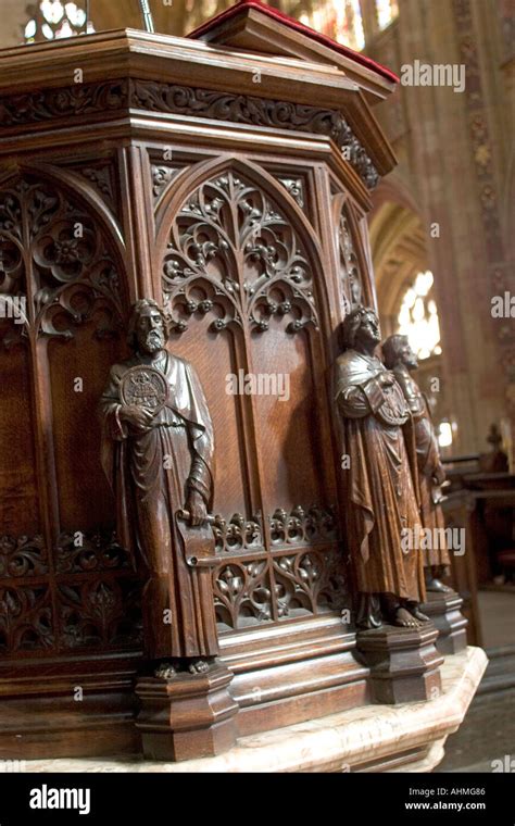 Interior of Sherborne Abbey Dorset England UK Stock Photo - Alamy