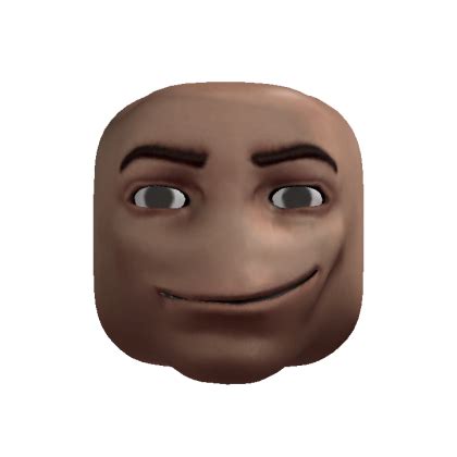 Realistic Man Face - Roblox