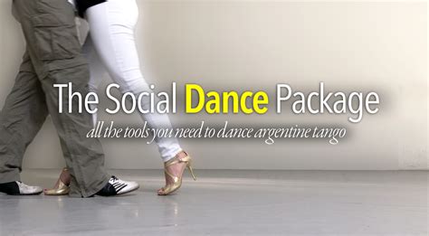 The Social Dance Package – My Tango Library