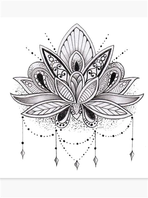 Mandala clipart lotus, Mandala lotus Transparent FREE for download on ...