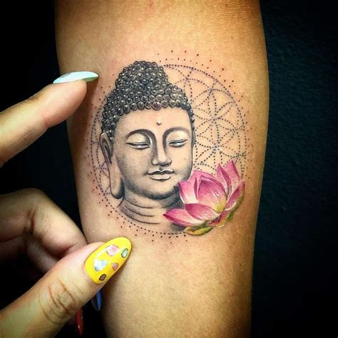 Lotus Flower Buddhist Tattoo