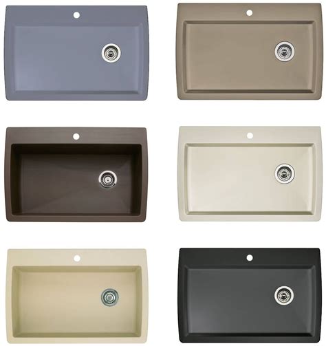 Blanco Sink Colors Chart