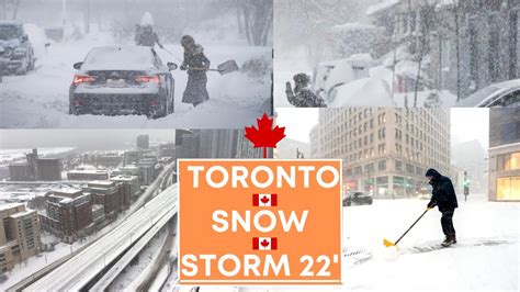 Severe Winter Snow Storm In Toronto | Ontario Snow Storm | Ontario ...