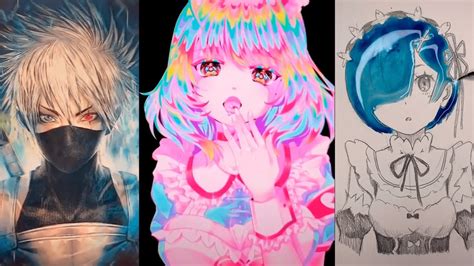 Best Drawing Among Us As Anime Fan Art Tik Tok Compilation 2020 2021 ...