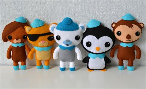 Octonaughts | Felt crafts diy, Octonauts, Felting projects