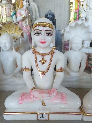 Mahaveer Swami Statue in vietnam white marbe, Temple at Rs 150000 in Jaipur