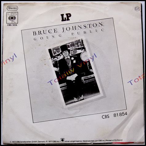 Totally Vinyl Records || Johnston, Bruce - Pipeline (3.47) / Disney ...