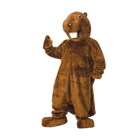 Adult Beaver Mascot Costume