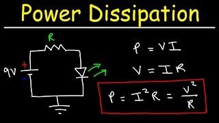 Formula for Power Dissipated in a Resistor - MakenaanceStrickland