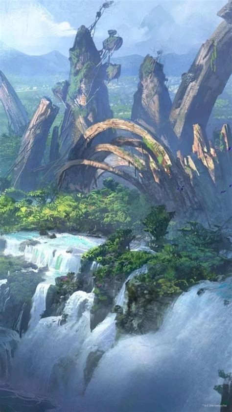 pandora avatar wallpaper in 2023 | Fantasy landscape, Fantasy art ...