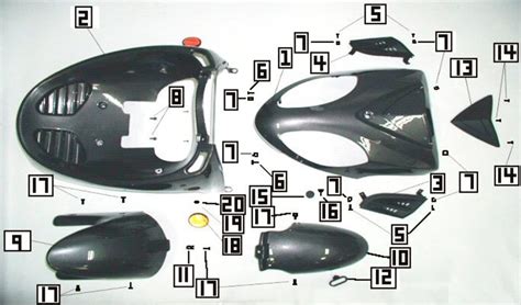 Body Panel Front | PartsForScooters.com