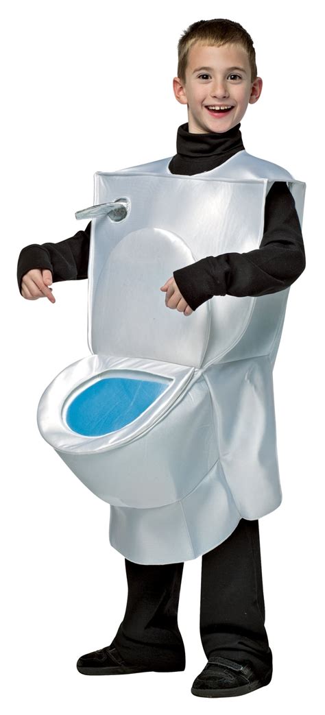 Toilet Child Halloween Costume, One Size, (7-10) - Walmart.com ...