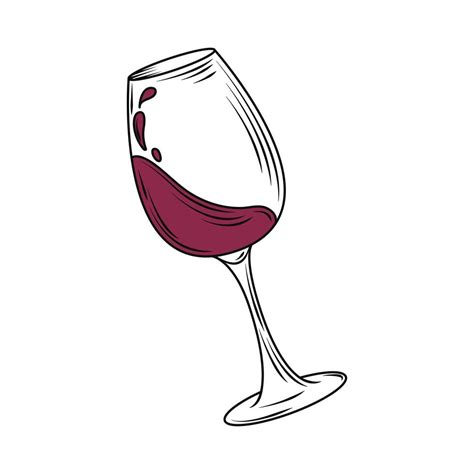 wineglass red wine 3821222 Vector Art at Vecteezy