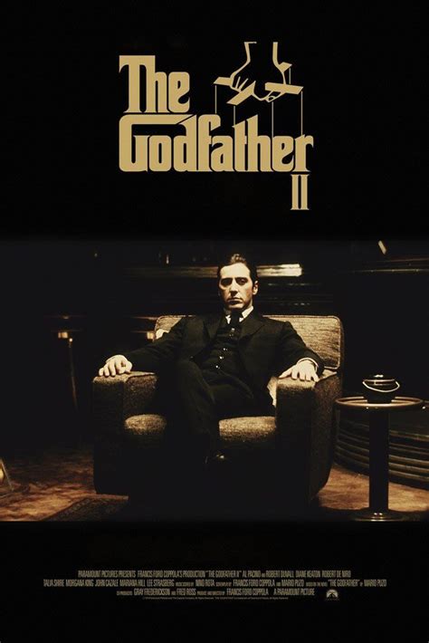 The Godfather Part II (1974) Poster | The godfather part ii, The ...