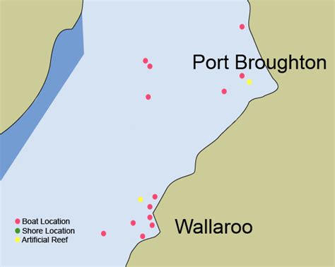 Greg James' Fishing Pathfinder - GPS Marks for Eastern Spencer Gulf